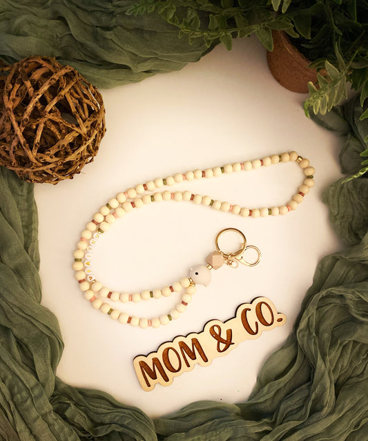 Faith Wooden Lanyard